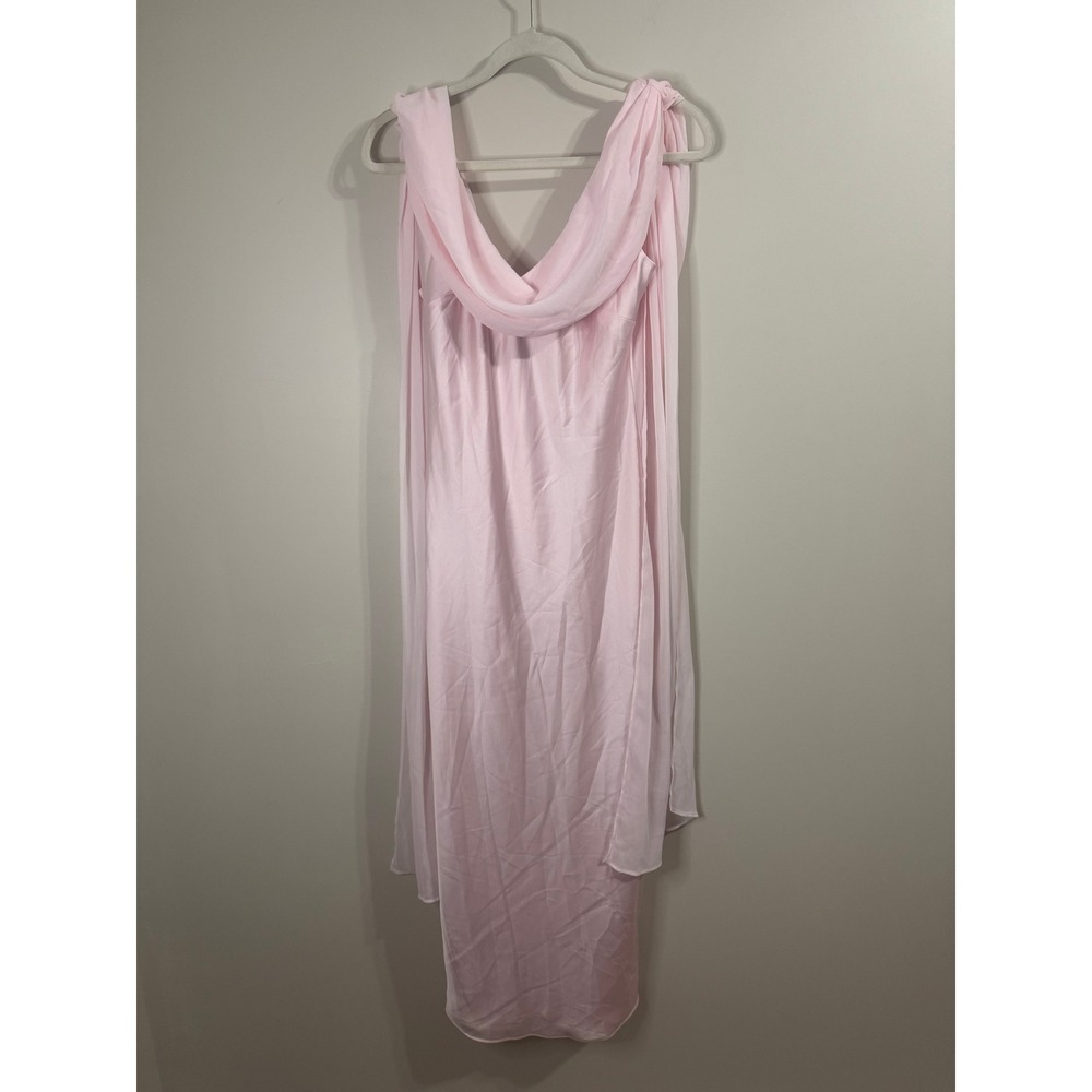 Show Me Your Mumu Pink Cowl Neck Maxi Dress with Formal Evening Gown - Picture 2 of 5